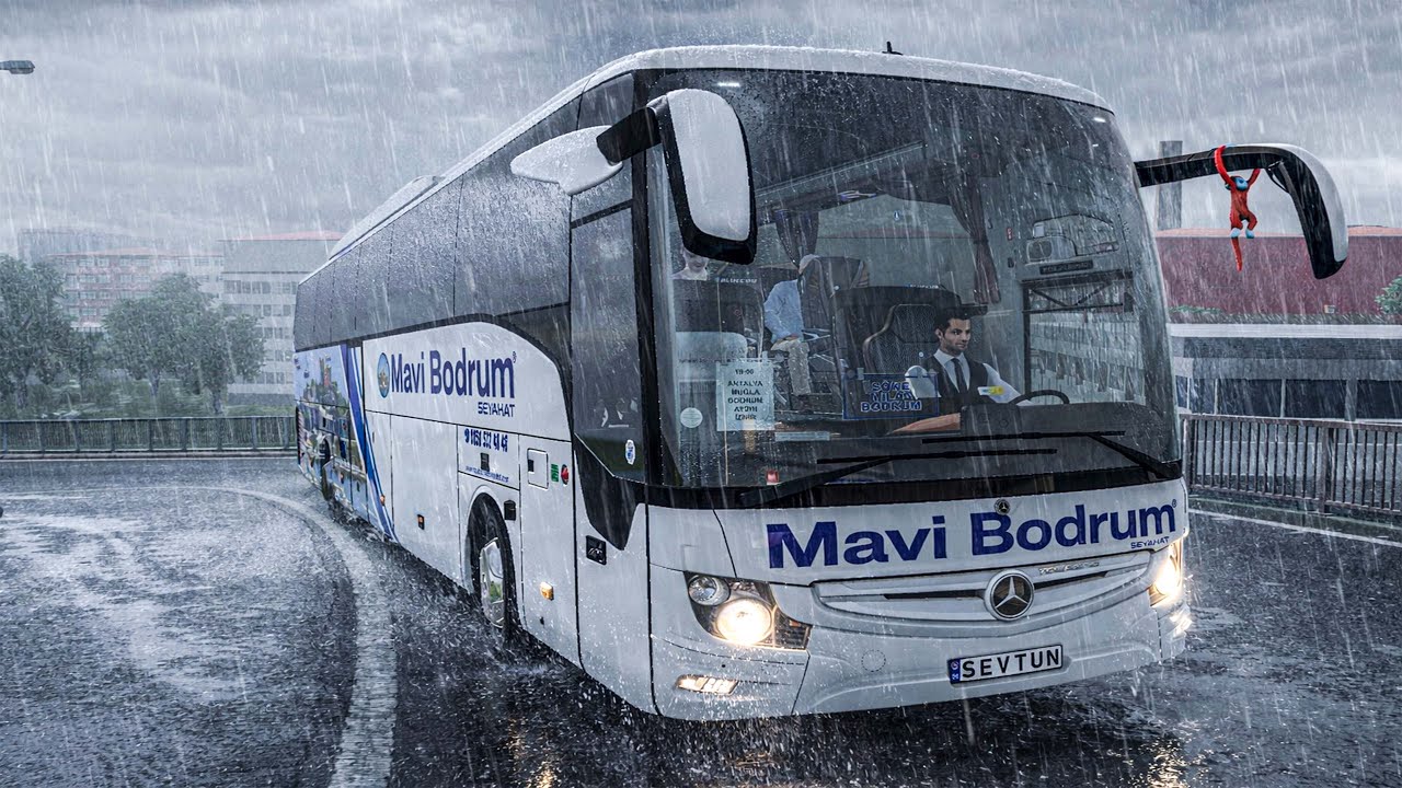 Antalya - İzmir Seferi | M.B-Tourismo 16 RHD-2020 | Mavi Bodrum Seyahat #ets2 #scssoftware #bus #pc