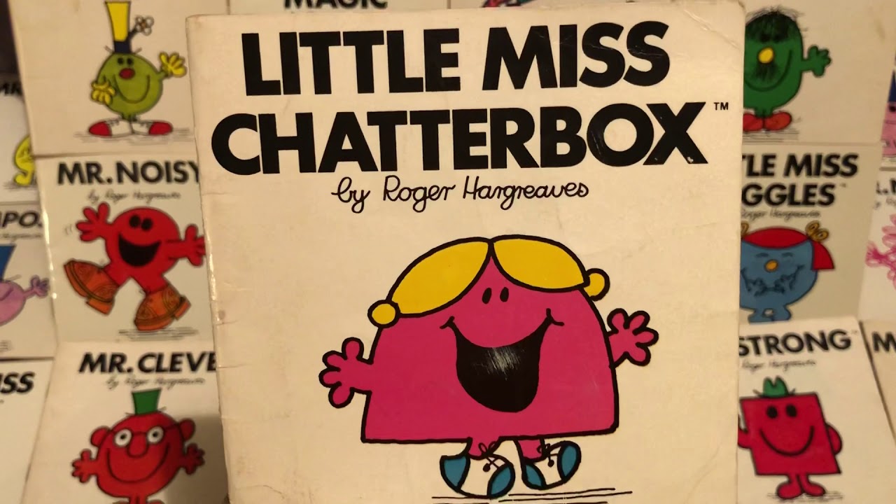 Little Miss Chatterbox (Little Miss) Books 80s Then 80s Now