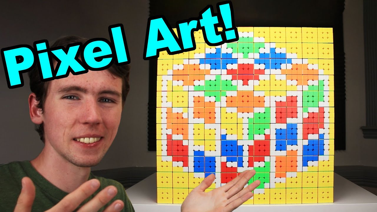 Let's Make a Rubik's Cube Mosaic!
