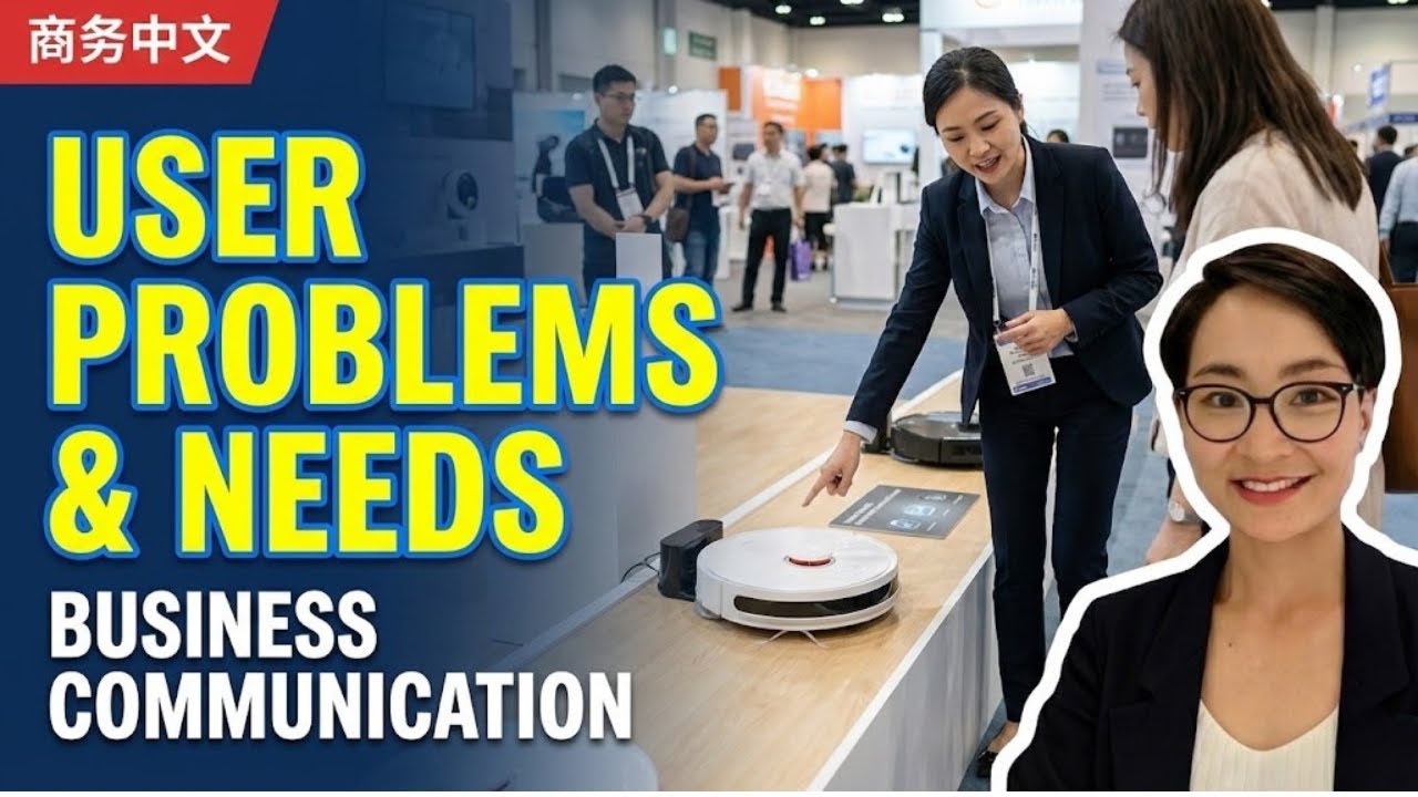 商务中文｜理解用户痛点才会介绍产品功能  Customer Pain Points in Chinese