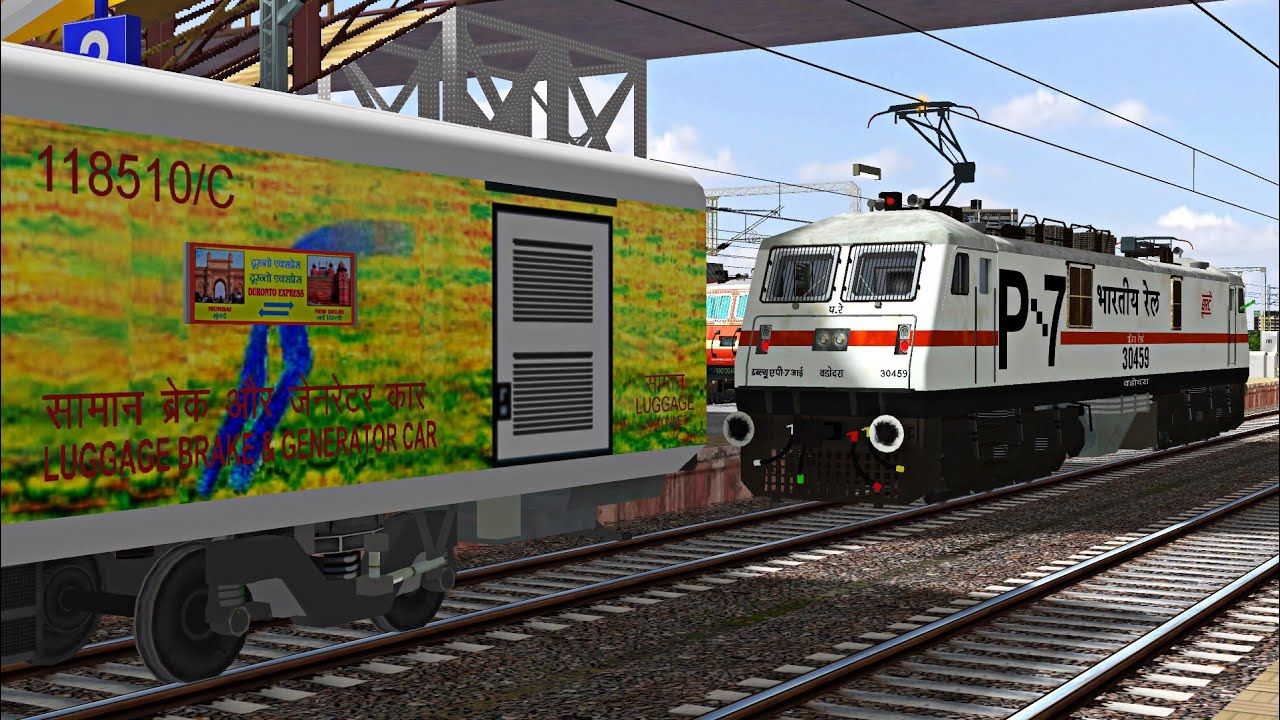 Jaipur - Mumbai Central AC Duronto Express | MSTS Open Rails Journey