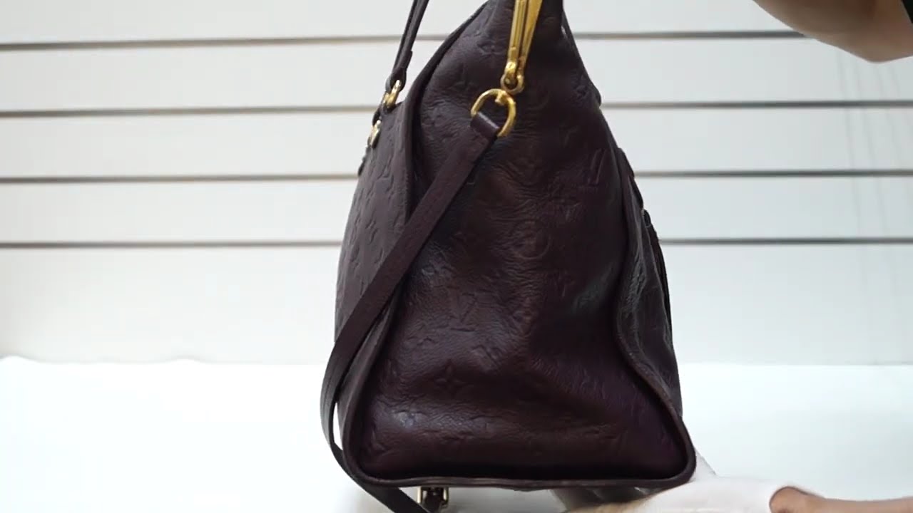 LOUIS VUITTON Lumineuse PM Monogram Empreinte Leather Shoulder Bag REVIEW |PRE-OWNED