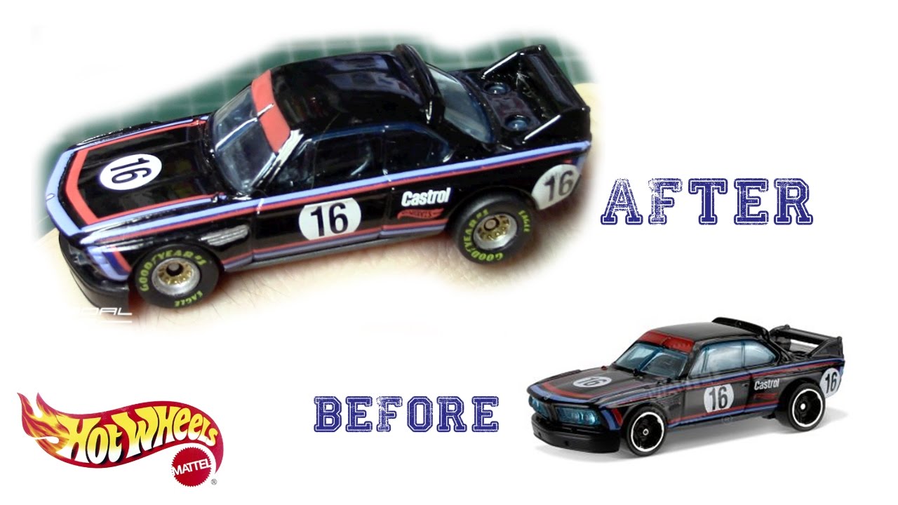 Detailing Hot Wheels 1973 BMW 3.0 CSL Race Car | Fun DIY