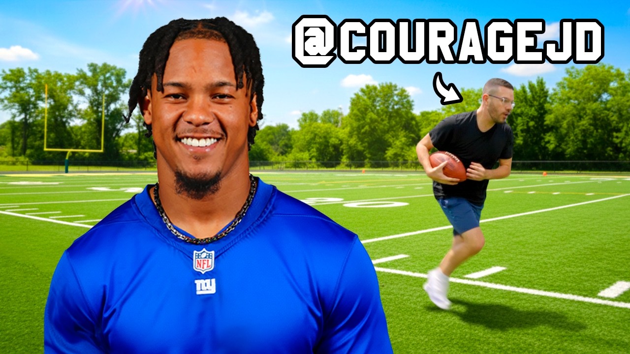 Can @CouRageJD Handle Wan&rsquo;Dale Robinson&rsquo;s Giants Training? &ndash; NFL R2EZ powered by Verizon