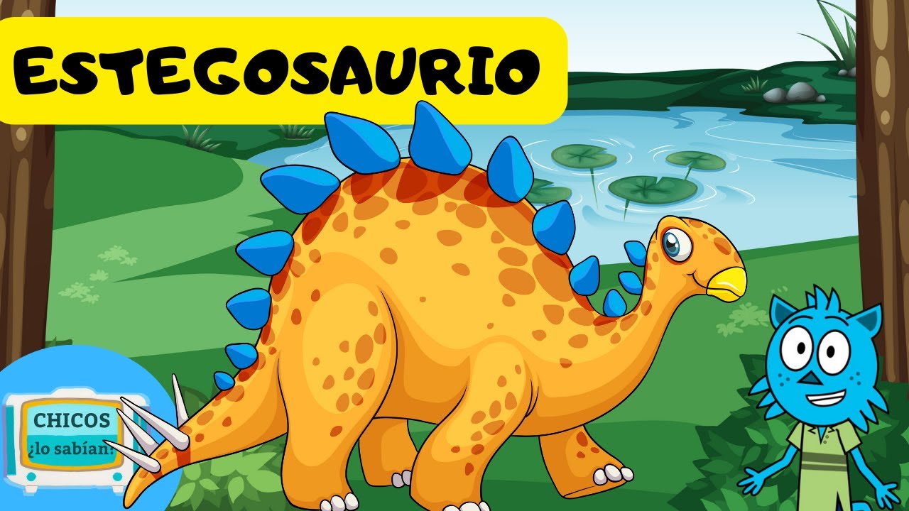 Curiosidades del ESTEGOSAURIO🦕🦖  Videos educativos para NI&Ntilde;OS 😊😊😊