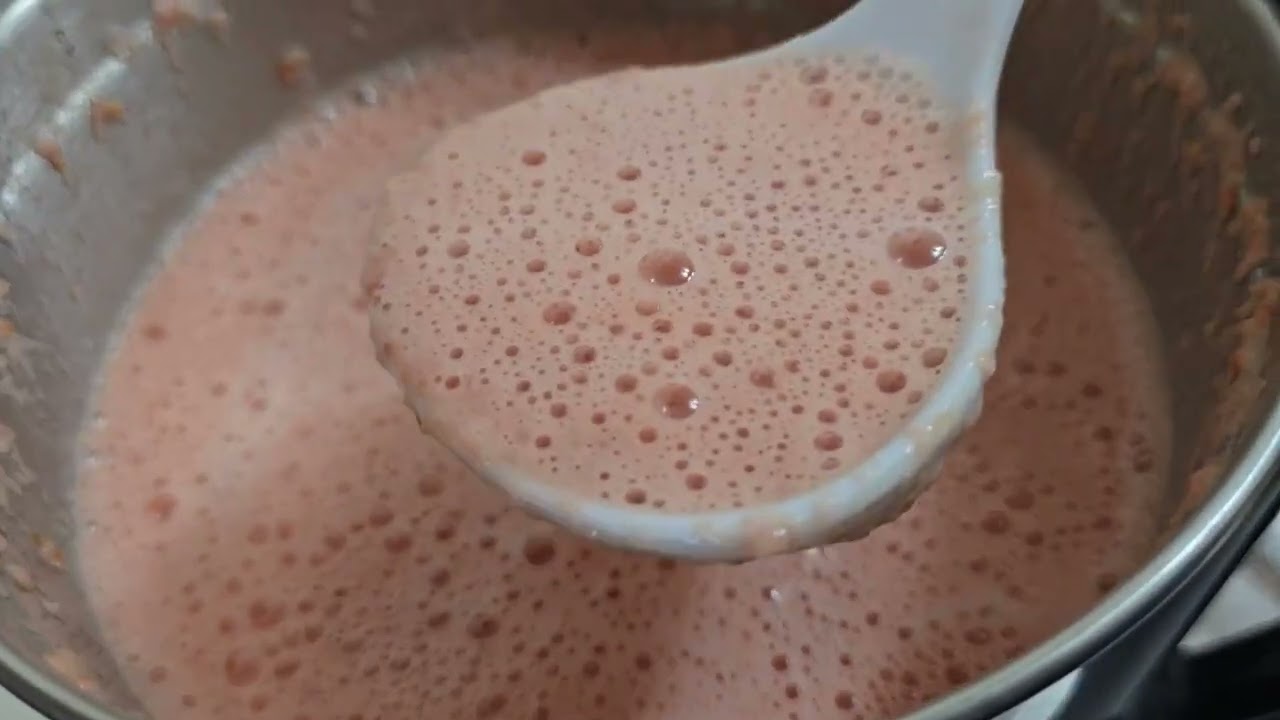TOMATO SMOOTHIE 토마토 쥬스 😋🍅