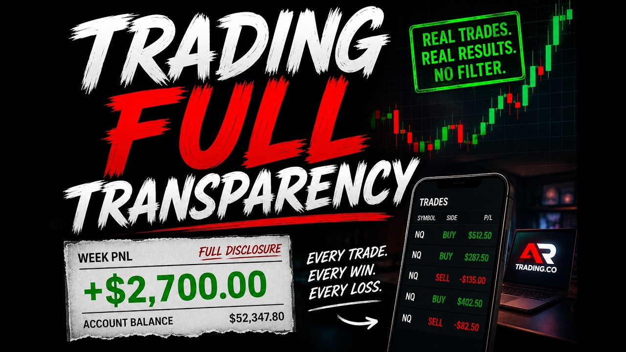 How My Past Week Of Trading Was Full Transparency