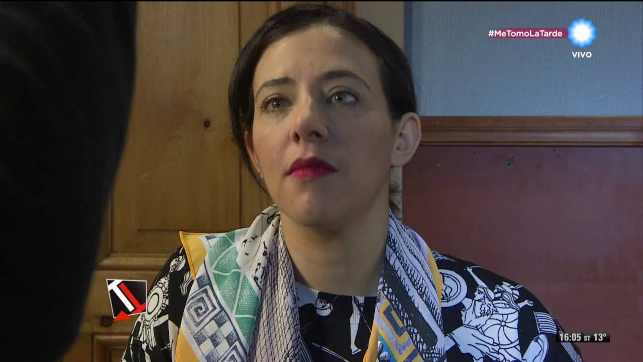 Juliana Gattas con el Lic. Carlos Korovsky en Tomate la tarde