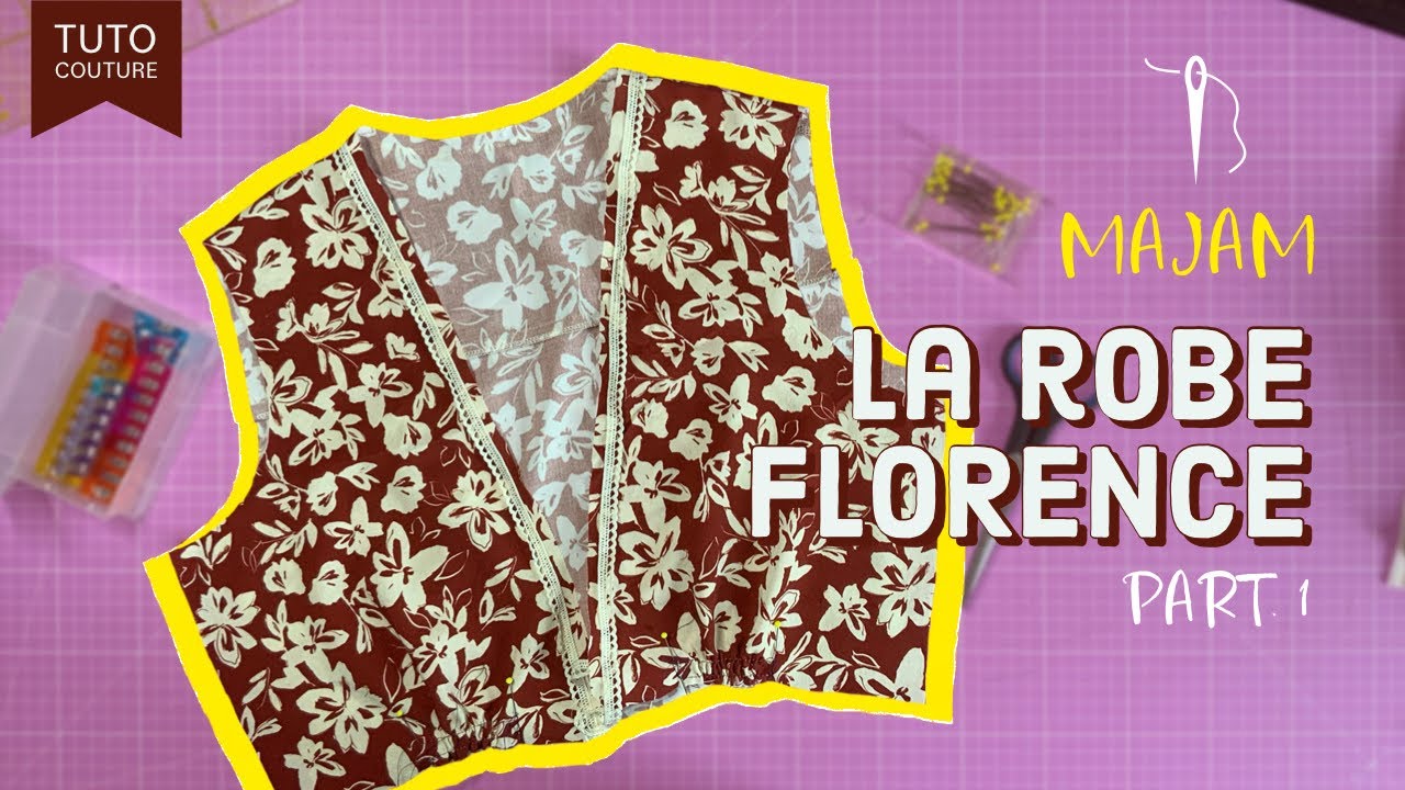 Coudre la robe Florence de Majam , part. 1 | SEWALONG