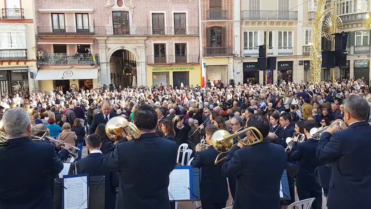 HIMNO DE ANDALUCÍA - HIMNO DE ESPAÑA (DÍA DE LA CONSTITUCIÓN), MÁLAGA