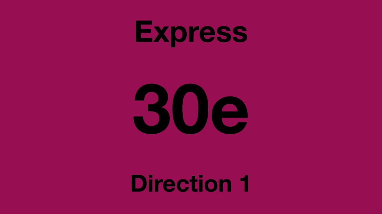 [SBS Transit] Express Bus Service 30e - Direction 1 Hyperlapse