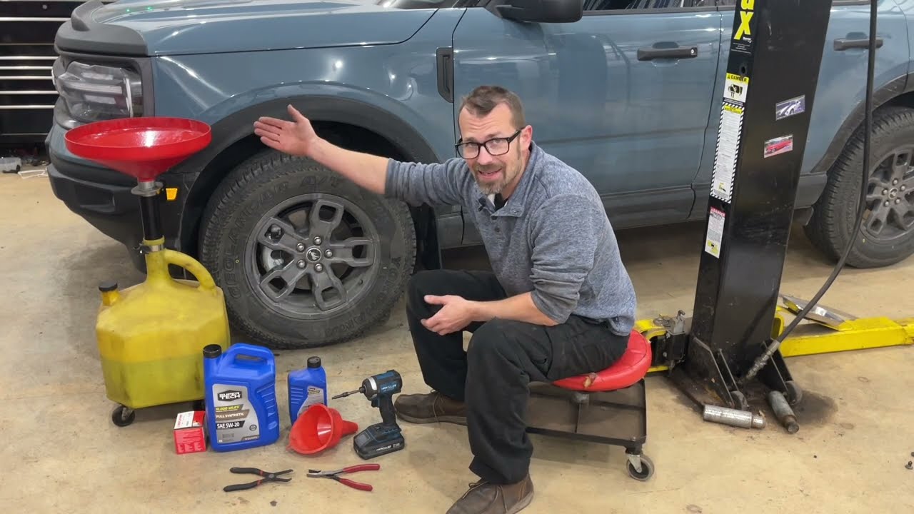 🔧 Ford Bronco Sport Oil Change 1.5 2021-2023 and reset