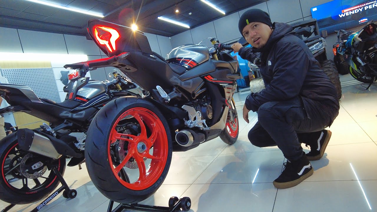 Primera Moto deportiva MonoBrazo de Bajo Cilíndrale 😱 - 450sr-s Cfmoto