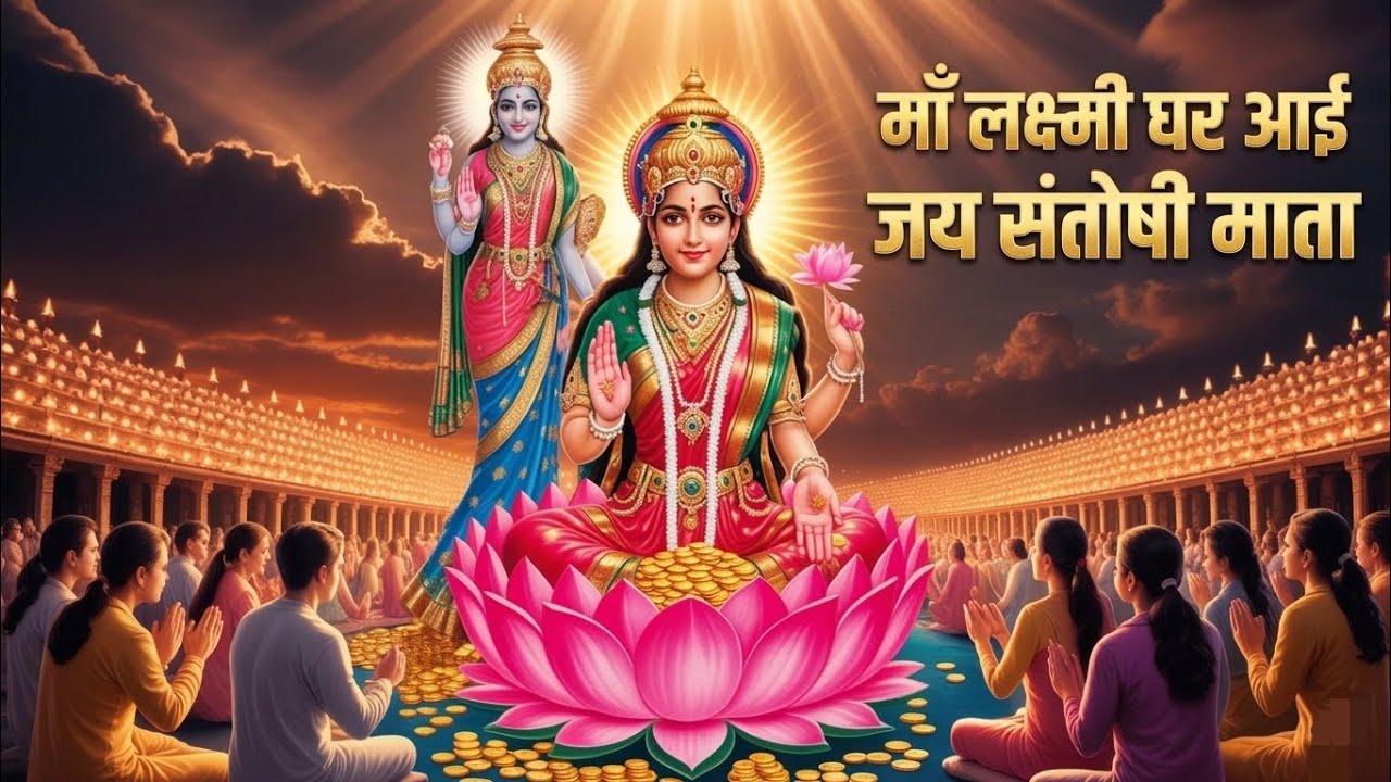 आज का शक्तिशाली भजन 🙏 Jai Lakshmi Mata | Jai Santoshi Mata | Friday Special