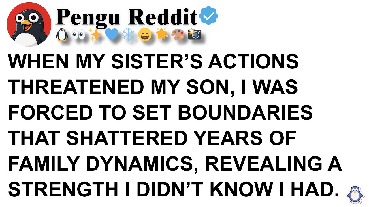 WHEN MY SISTER’S ACTIONS THREATENED MY SON, I WAS FORCED TO SET BOUNDARIES THAT SHATTERED YEARS OF