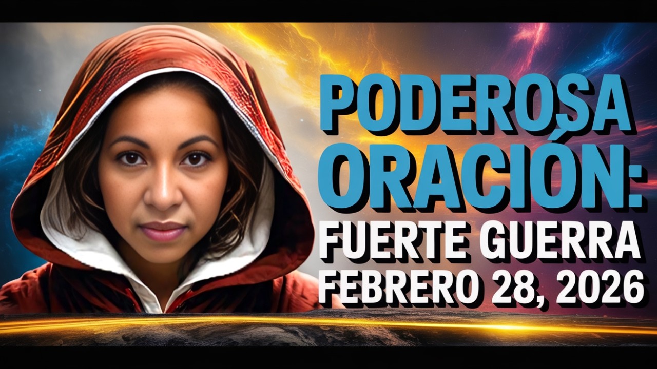🔥 PODEROSA ORACIÓN: FUERTE GUERRA Febrero 28,2026