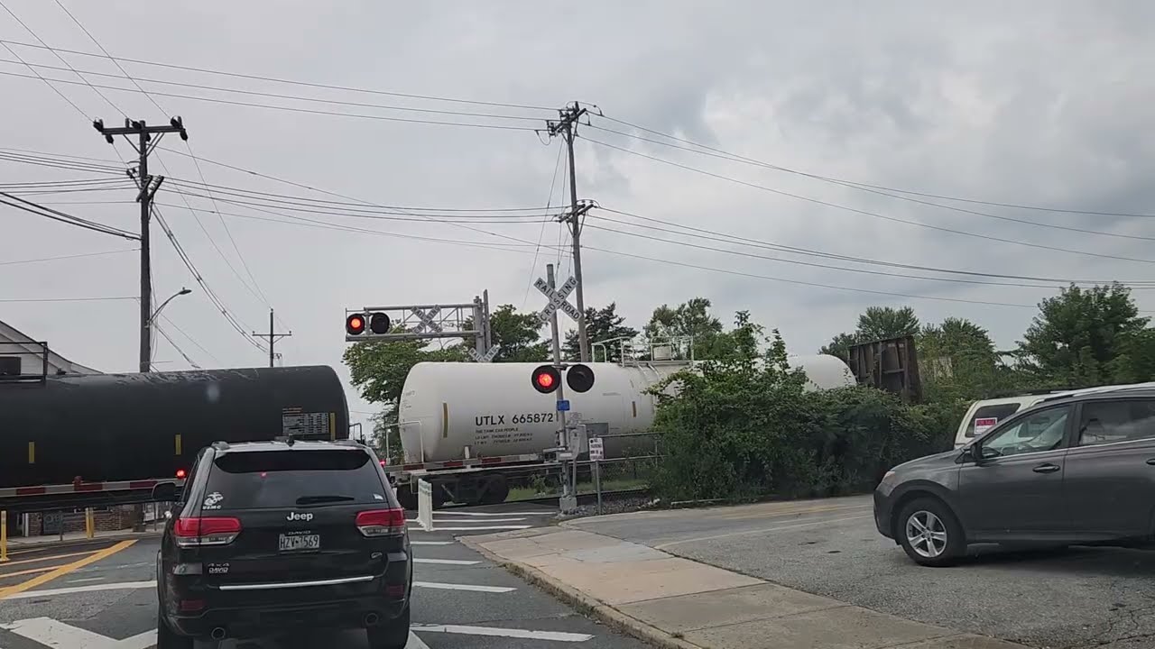 CSX on the old B&O line from Wilmington De. through Newark DE.