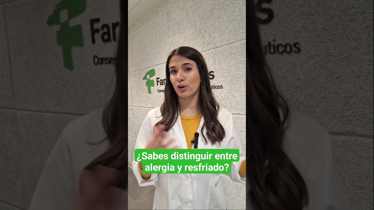 &iquest;Sabes distinguir entre alergia y resfriado?