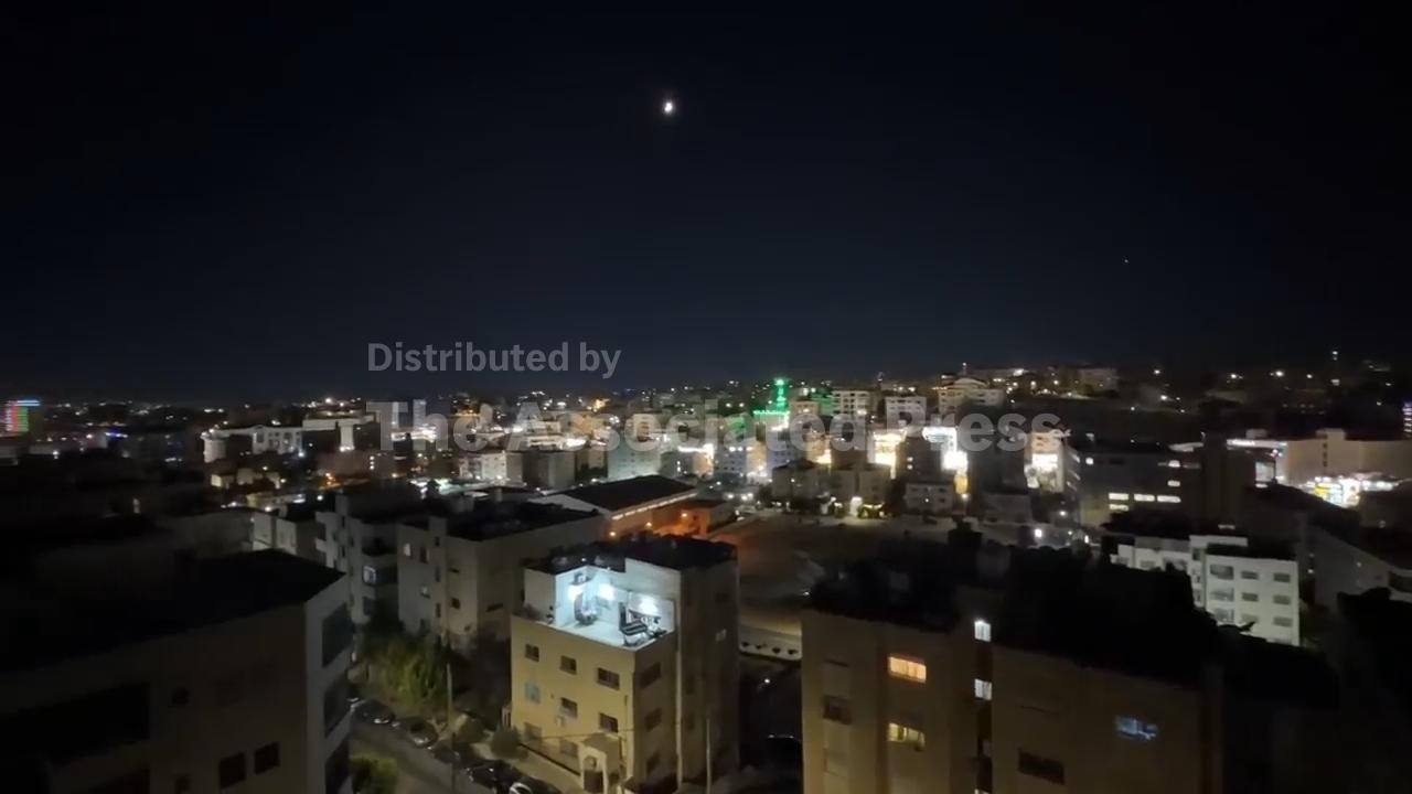 Sirens heard in Amman, as Jordan says Iran launches another missile attack