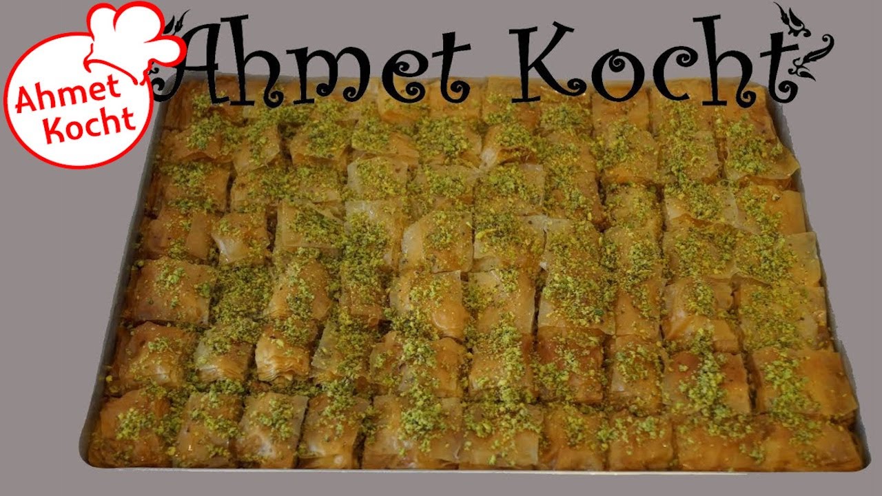 Rezept: Baklava | Ahmet Kocht | türkisch kochen | Folge 9