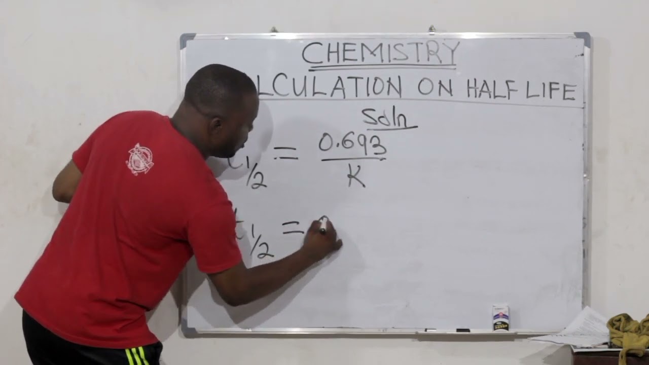 Half life calculation 1.