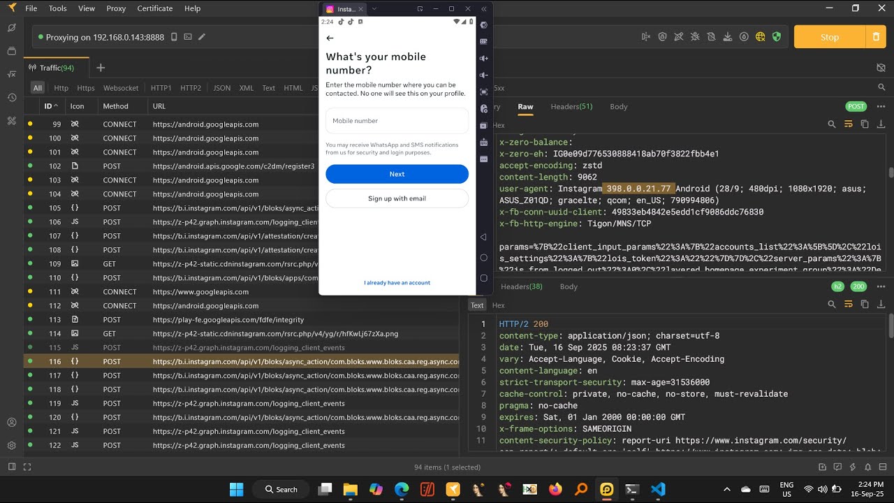 Instagram SSL Pinning Bypass | SSL Pinning Bypasss With Frida 2025