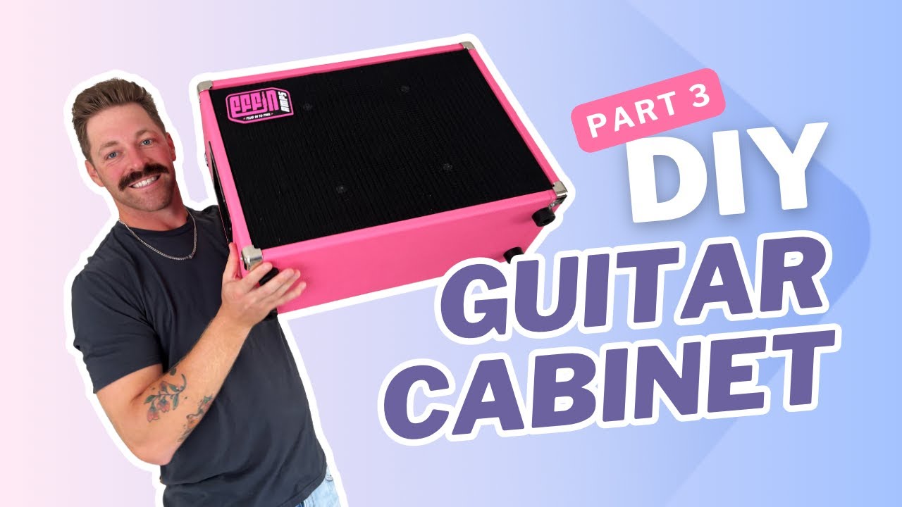 DIY Building A 1x12 Guitar Amp Cabinet - PART 3