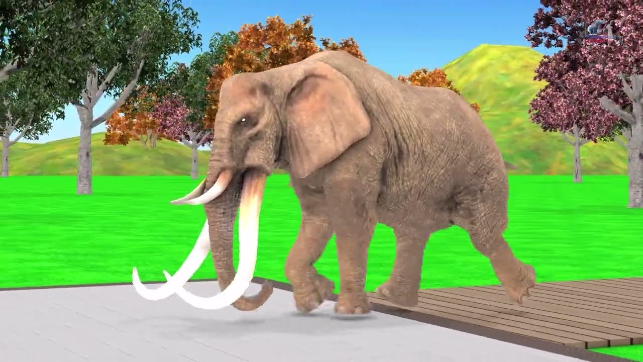 Epic Battle - Prehistoric Mammals VS Modern Mammals-Woolly Mammoth vs Elephant Animal Revolt Battle