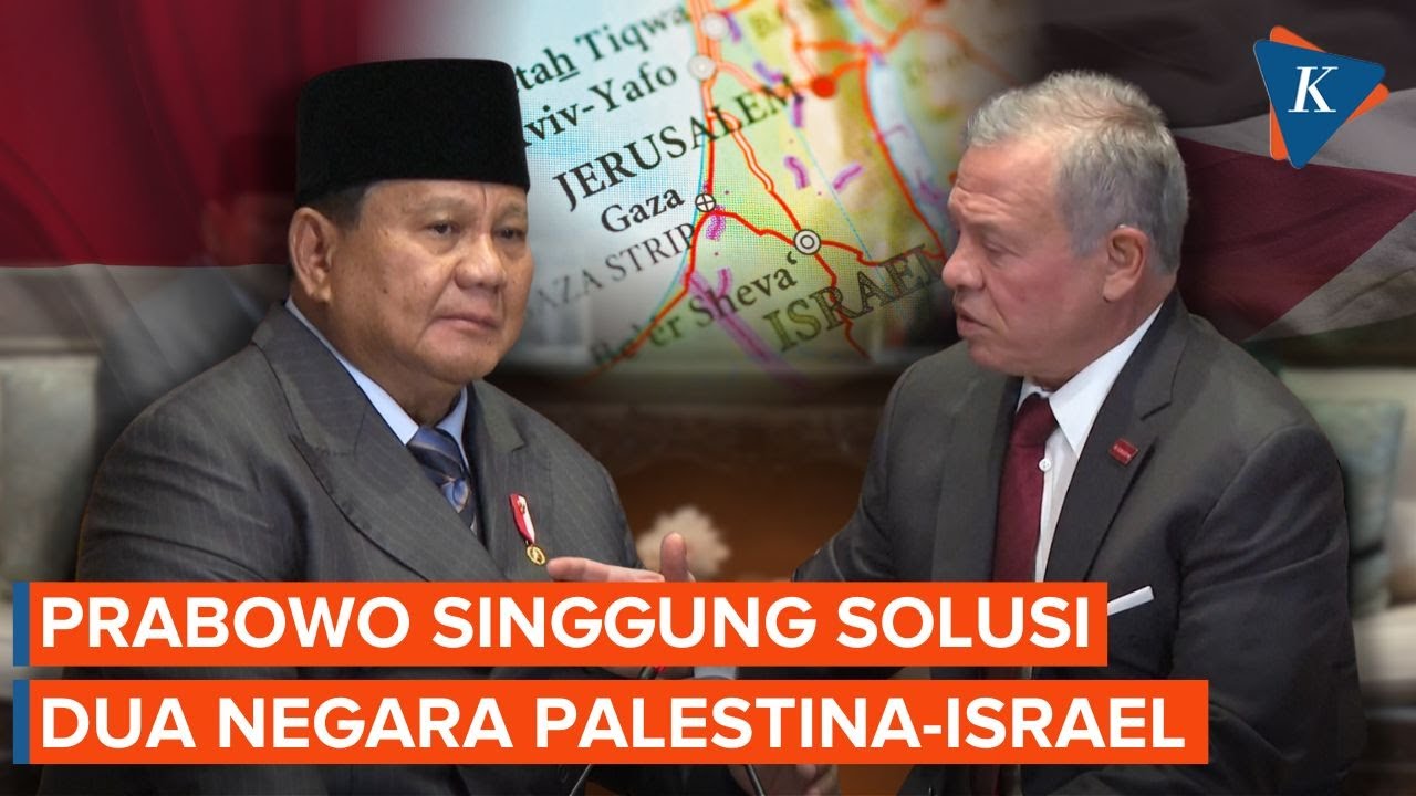 Prabowo Bertemu Raja Abdullah II di Yordania, Ini yang Dibahas!