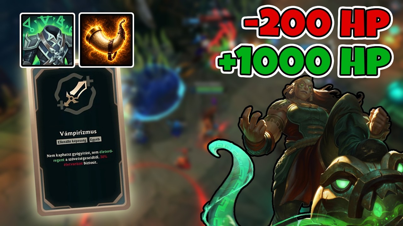 🐙 Illaoi, De Túl Nagy Healingem Van 🩸✨ [Aram Mayhem]
