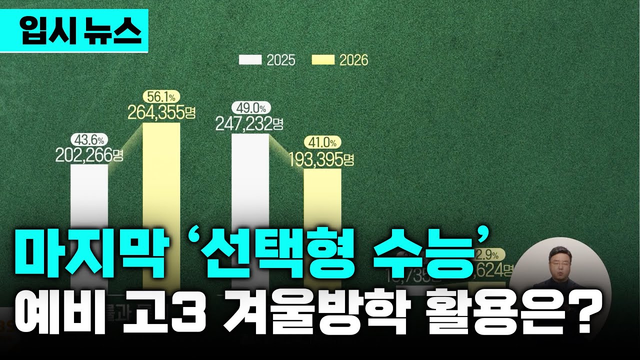 개편 전 마지막 수능, 역대급 N수생 몰릴까? 2027학년도 대입 일정 시작을 준비하는 방법은(ft. 확통런) | 입시 뉴스 | 입시의 정석