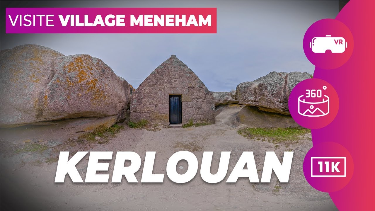 Visite Virtuelle 360&deg; du Village de M&eacute;n&eacute;ham | Bretagne Historique 🏡