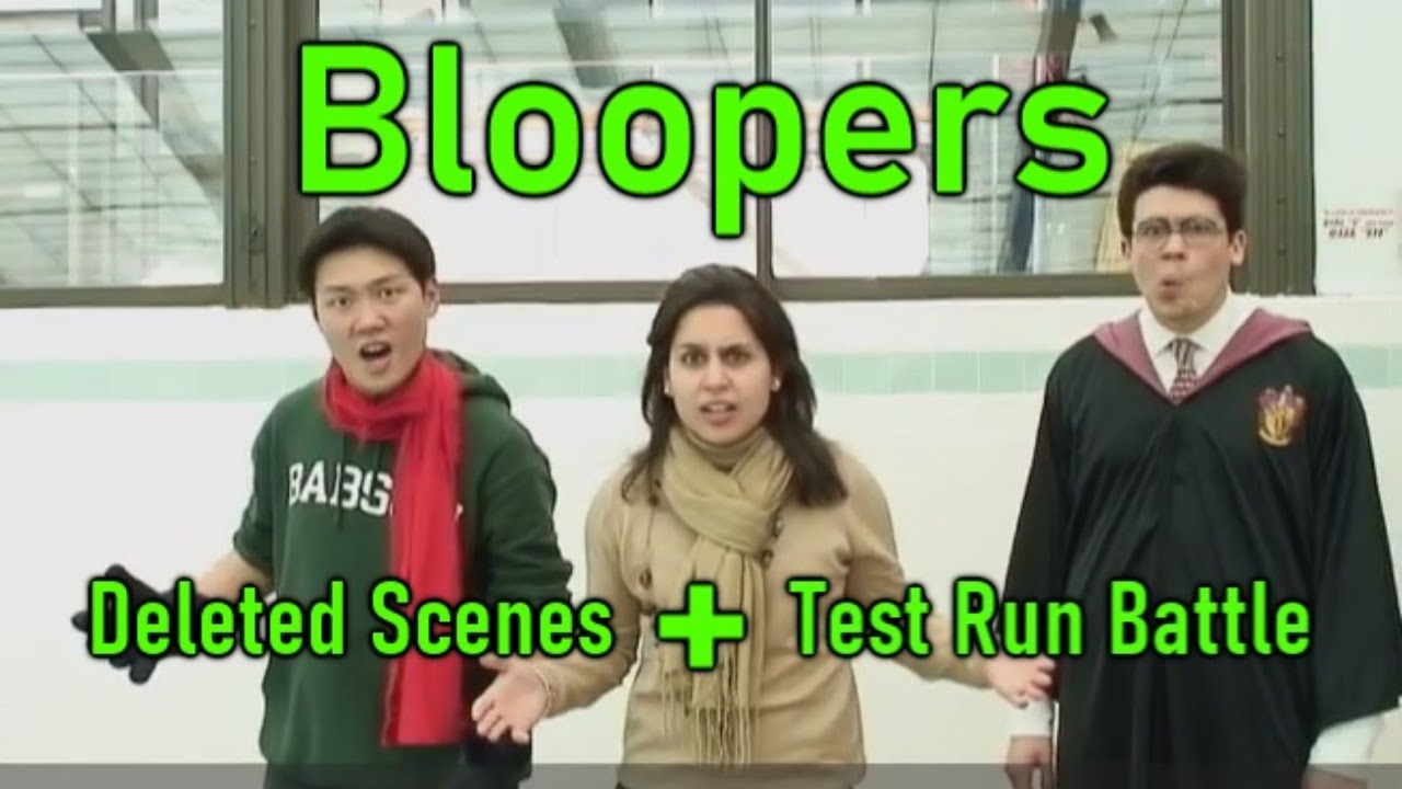 College Saga Bloopers+Deleted Scenes+Test Run Battle