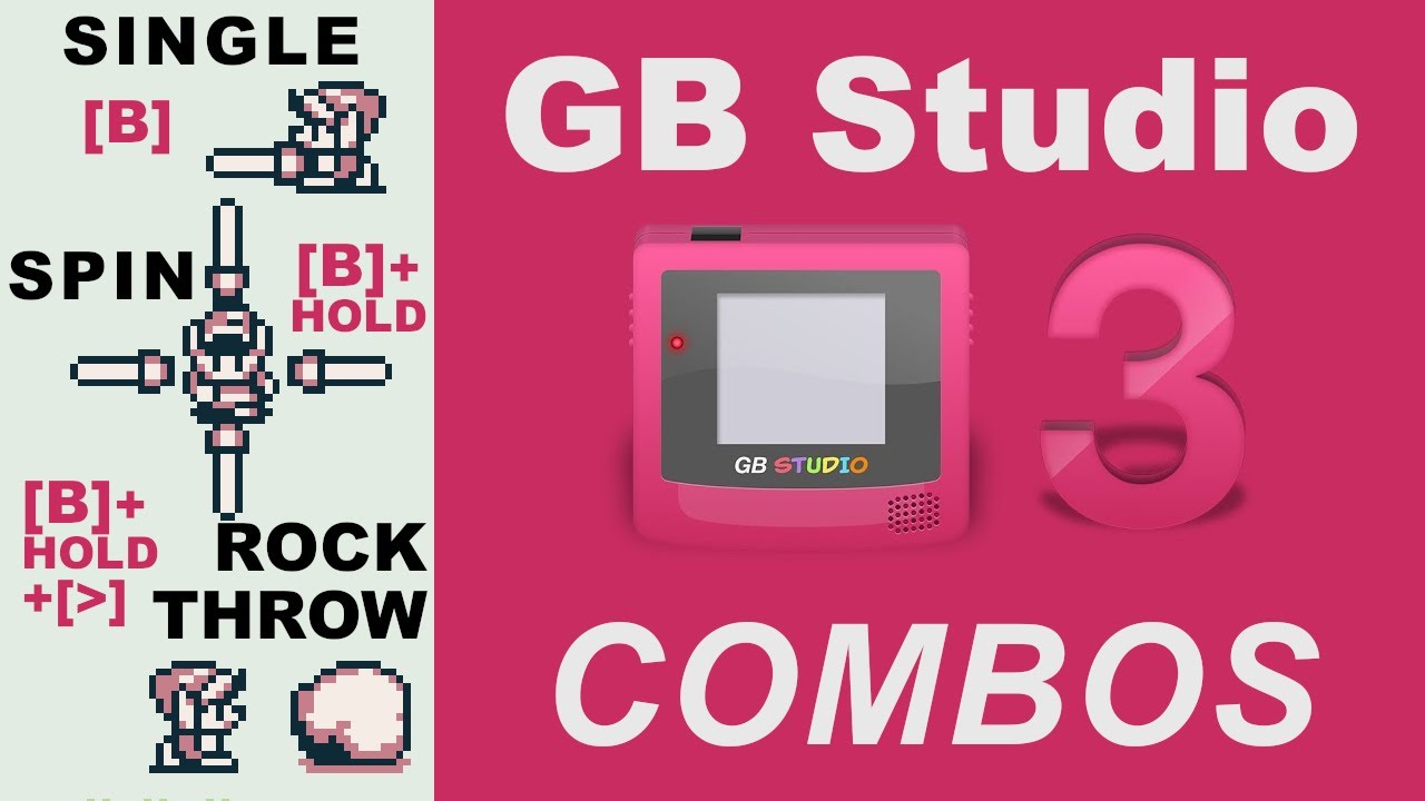 How to make attack COMBOS in GB Studio 3