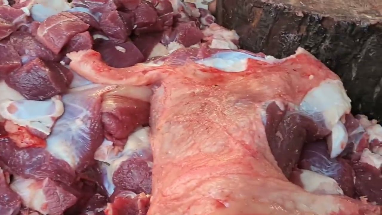 Dashi Beef Meat🥩🔪🥩Picess Cutting Video Holidhani Bazar Jhenaidha 