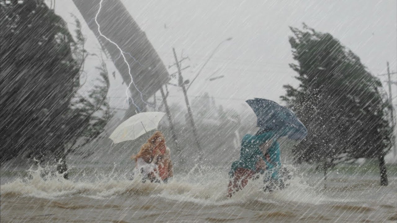 Total Devastation! Monster Typhoon Destroys Village Life Across the Entire Region