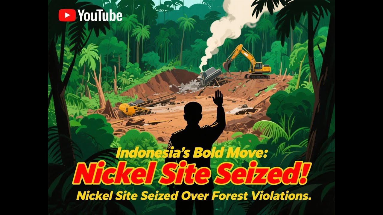 Indonesia's Bold Move: Nickel Site Seized Over Forest Violations