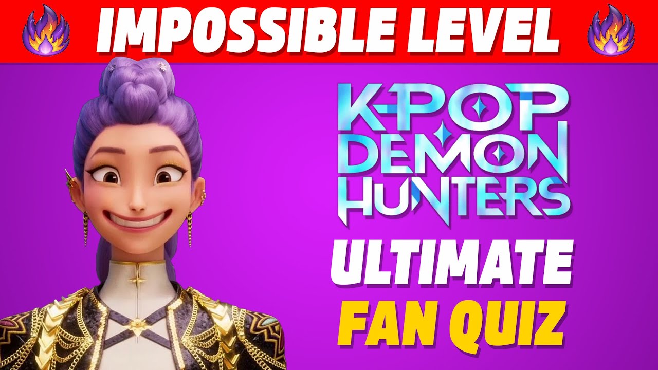 Only 1% of fans will survive 😈🔥 *Ultimate K-Pop Demon Hunters Quiz Challenge 🔥