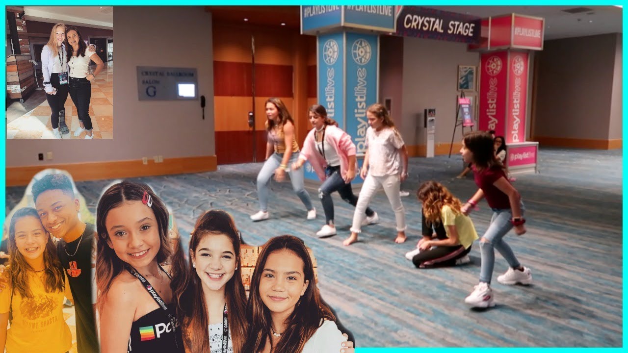 OUR FIRST DAY AT PLAYLIST LIVE , ORLANDO 2019 | SISTERFOREVERVLOGS #461