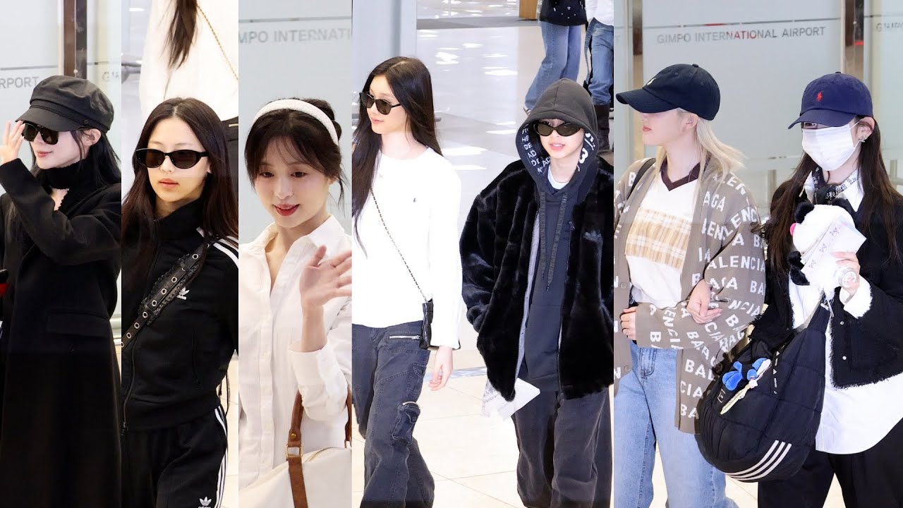 베이비몬스터(BABYMONSTER) 일본 일정 마치고 입국 Arrival | 김포공항 • 241204
