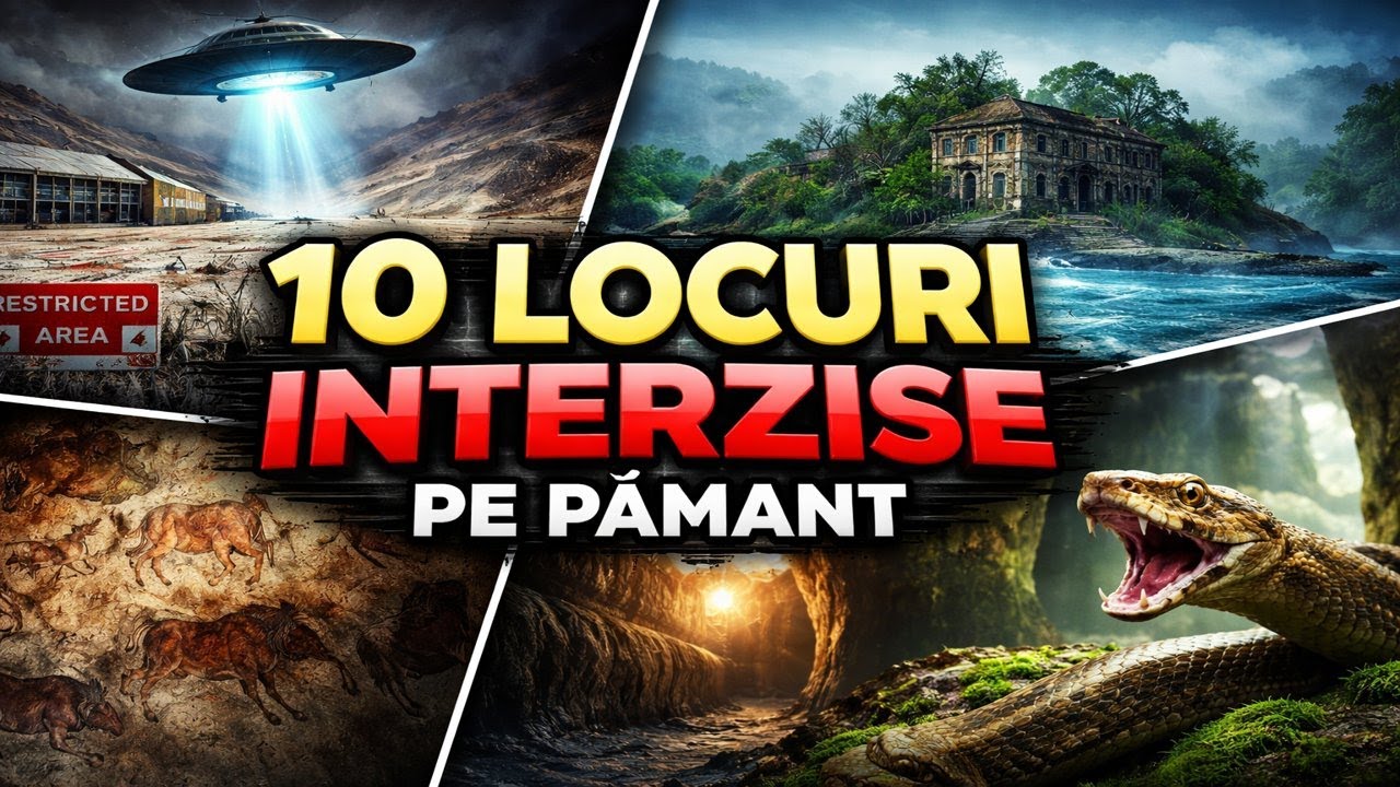 10 LOCURI INTERZISE de pe Pământ – Zone reale unde NU ai voie să intri niciodată