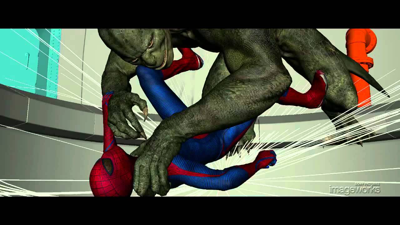 The Amazing Spider-Man: Sewer Battle Shot Build
