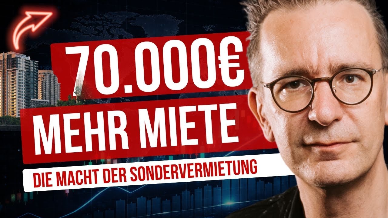Bis zu 80% mehr Mieteinnahmen mit derselben Immobilie (Sondervermietung)