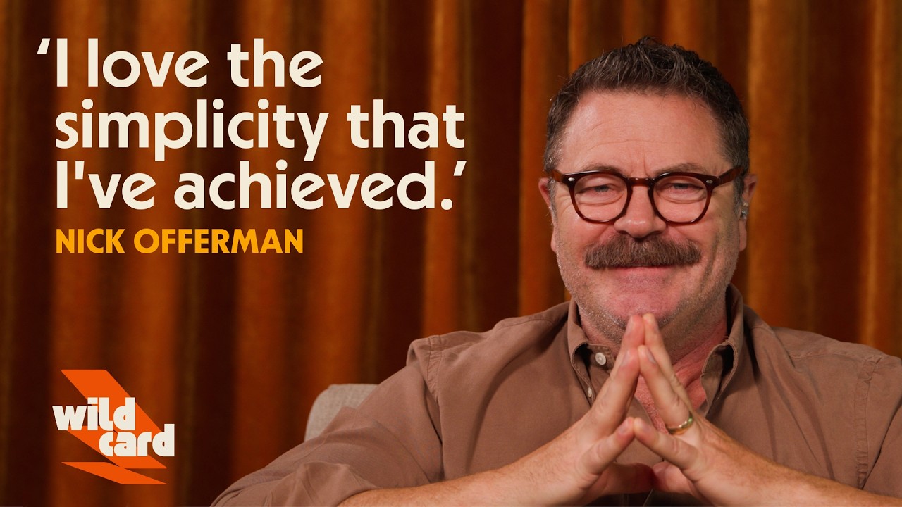 Nick Offerman shares his secret to a good life