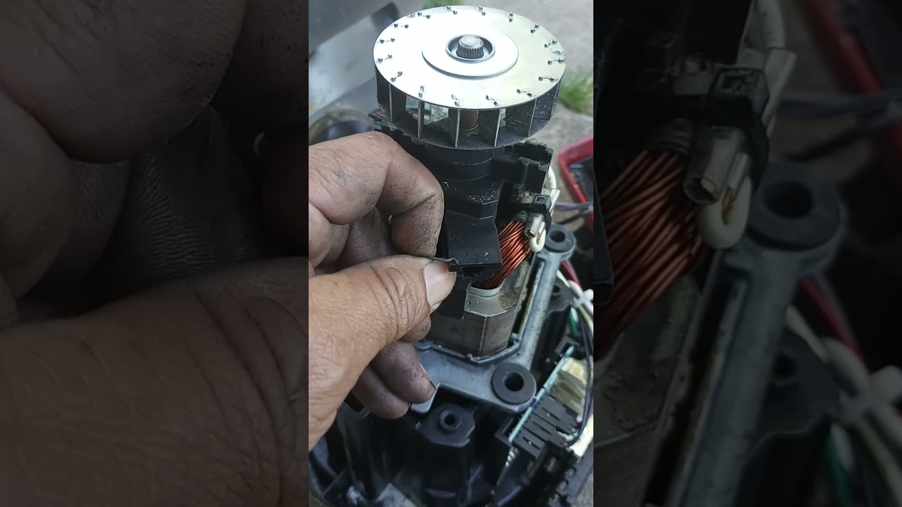 Aquí arreglando una licuadora VITAMIX no sirven los carbones hoy viernes del 05 del 30 del 2025
