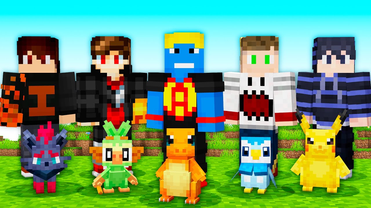 LIGA COBBLEMON NOVA SERIE COM YOUTUBERS
