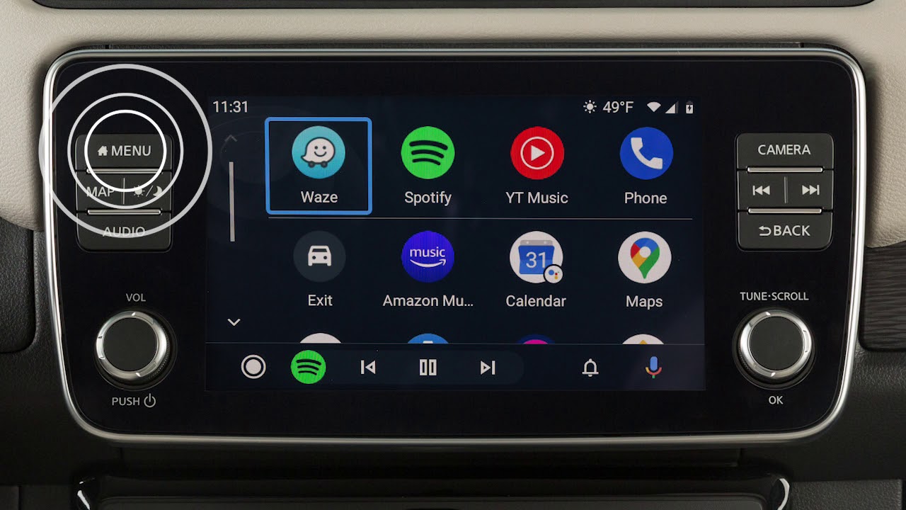 2021 Nissan LEAF - Android Auto™
