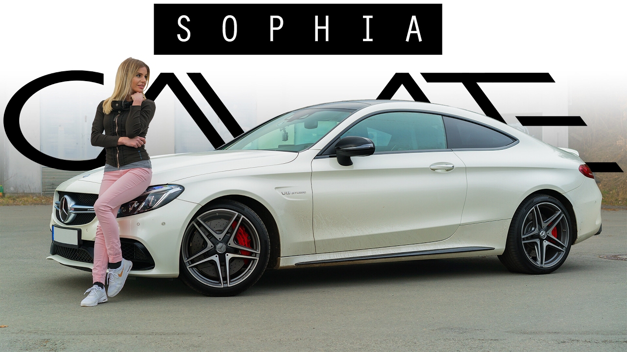 Spaß mit dem MERCEDES C63S AMG COUPE & TOP SPEED auf der AUTOBAHN