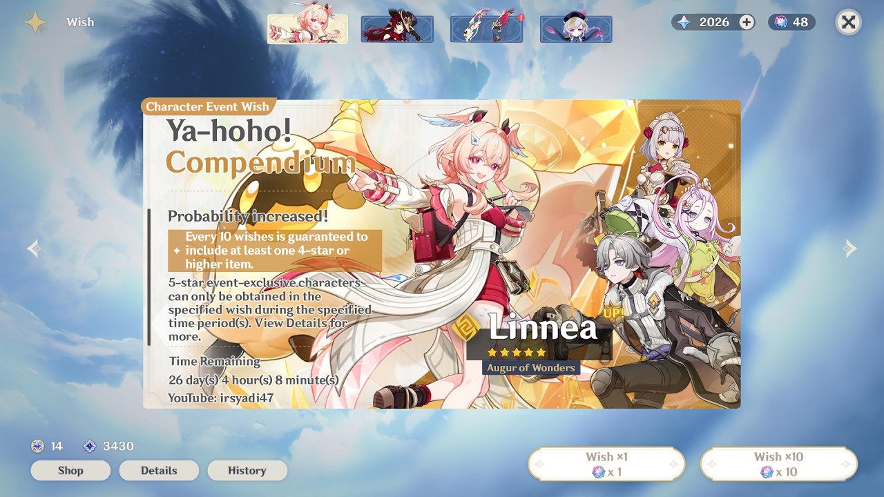 Linnea Banner Wish | Genshin Impact