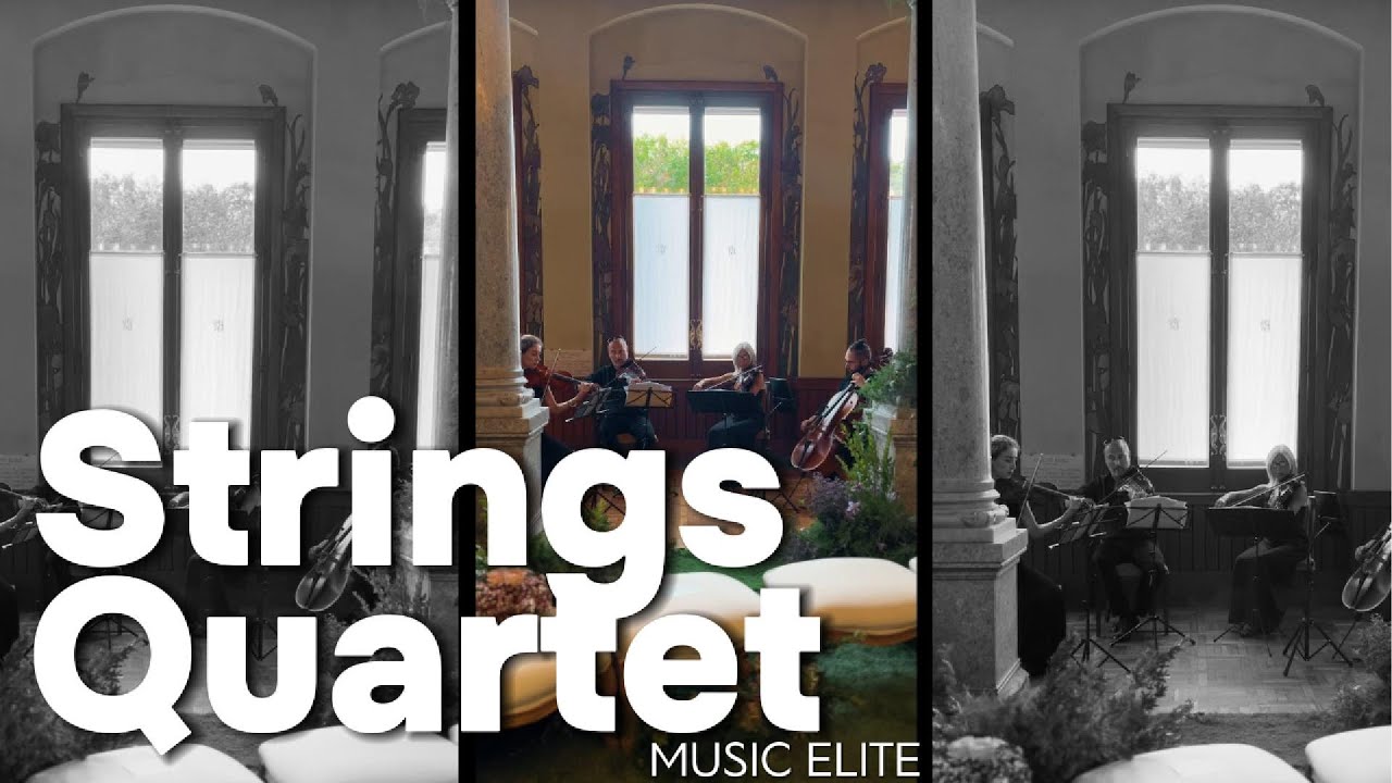 Strings Quartet | Timeless string music for exclusive and luxury events